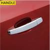 for Peugeot 108 Accessories Chrome Trim Chromium Styling Door Handles Cover Sticker Exterior Decoration Car Styling
