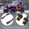 9005 9006 Male to Female Headlight Splitter Harness - Dual Output Wiring Adapter Kit for Truck LED Headlamp Retrofit