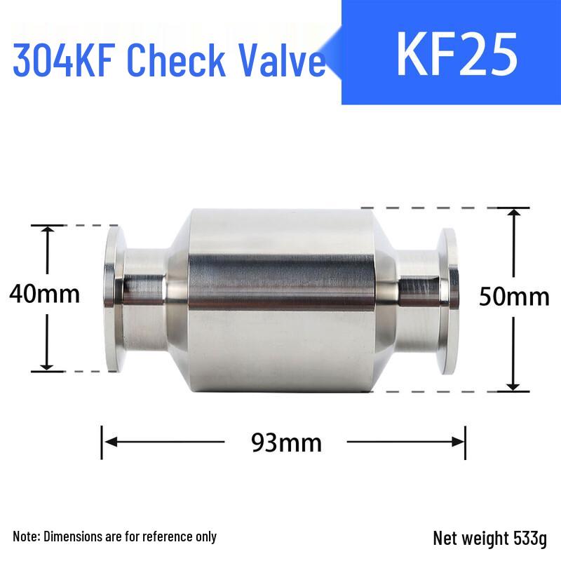 Shuang'an 304 Stainless Steel Vacuum Check Valve