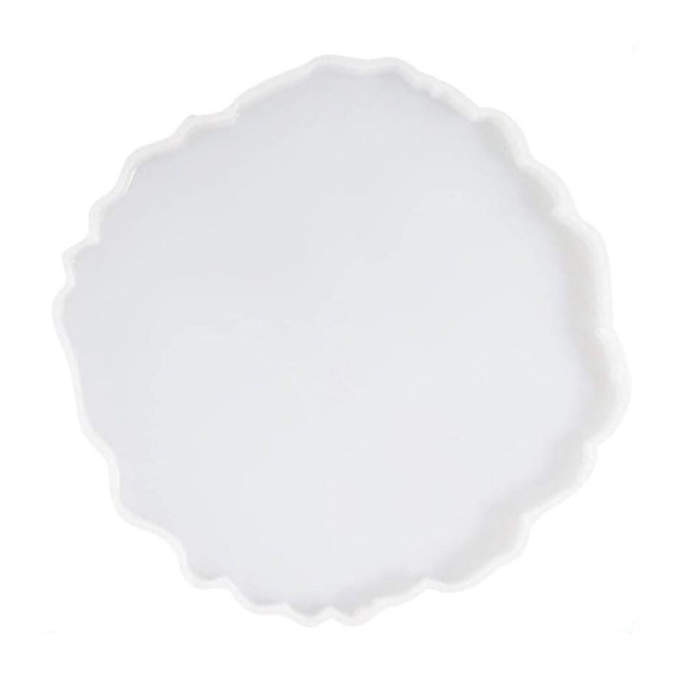 

Epoxy DIY Cup Mats Silicone Placemat Coaster Mold Tray Mould Resin Casting Mold Pad Making Tools 1Pc