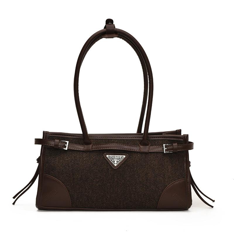 

Сумка через плечо подмышку Модная сумка для поездок Женская новая сумка кофейный