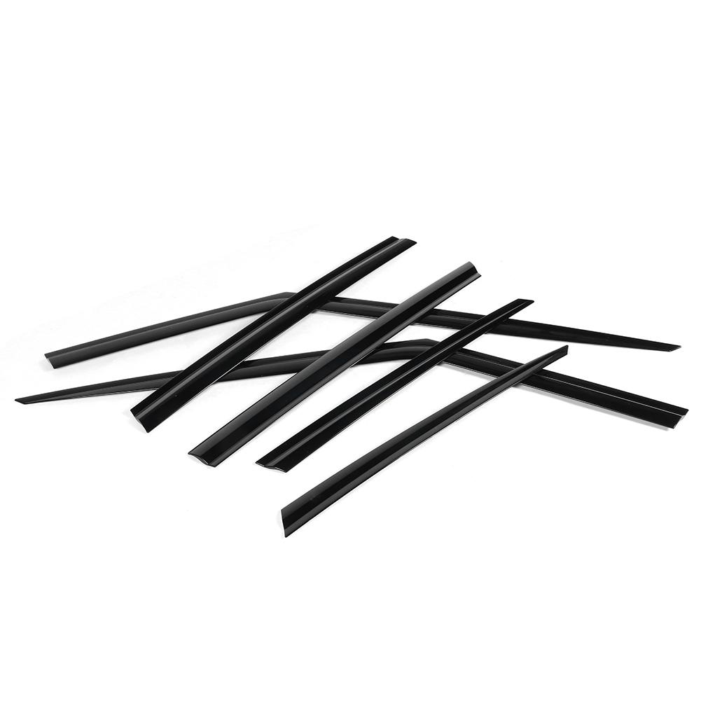 6Pcs Window Vent Visor Black ABS Deflectors Fit for Range Rover Sport 2013?2019