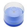 60 Holes Slots Round Bur Holder Block Case Holder Dental Instrument (Blue)