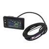 Electric Bike LCD Display Meter G51 Bike Control Panel with Water Proof SM 5Y Connector for Scooter Modification Color