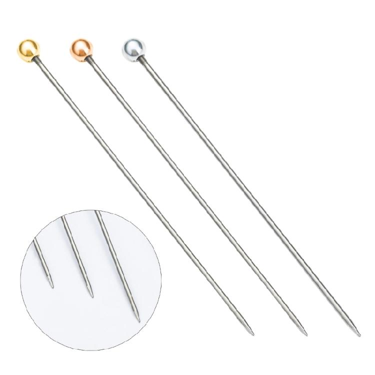 6pcs Cake Testing Needle Set Cupcakes Probes Pastry Accessories Stainless Steel Muffins Doneness Tester Kitchen Tool