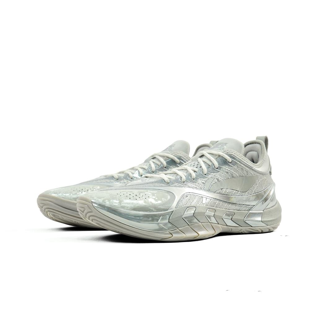 Li Ning BadFive Guerrilla 2 SUPER Niedrige Basketballschuhe Herren Weiß ABFW001-11