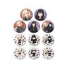 Lycoris Recoil TV Anime: Meagratia Collaboration Trading Glitter Can Badge Set (11 Pcs) - Featuring New & Chibi Illustrations