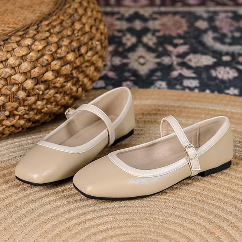 

Весна Осень Женские Балетки Мягкие Удобные Одинарные Туфли Бренд Элегантные Офисные Дамские Туфли Мэри Джейн Большой Размер 42 D541 42 хаки