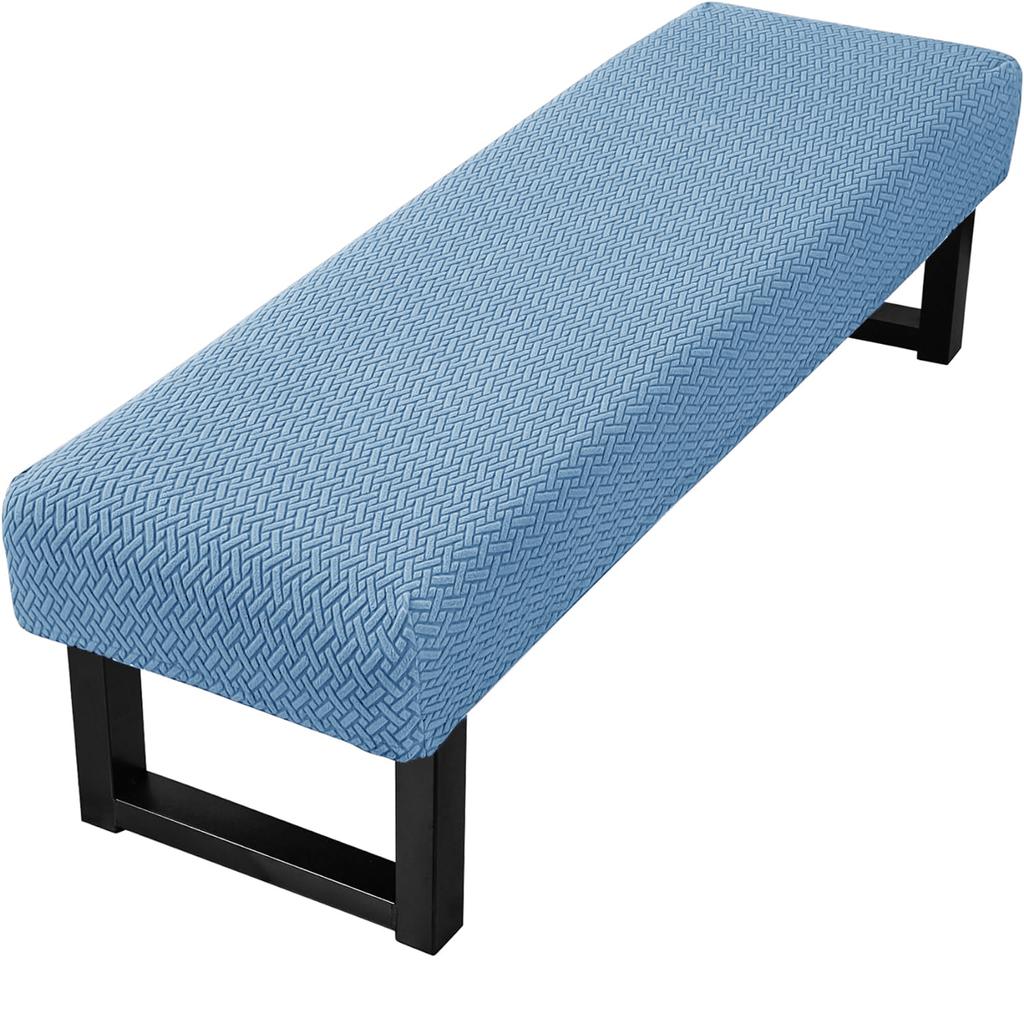 Husă elastică jacquard pentru băncuță de sufragerie pentru sufragerie, anti-praf, detașabilă, husă pentru bancă, lavabilă, protecție pentru scaun