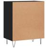 Vidaxl Cabinet, Black, 57X35X70 Cm, Wood-Based Material