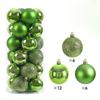 24Pcs 6CM Christmas Balls Decorations Hanging Christmas Tree Ornaments Pendants for Home Party Decor 2026 New Year Navidad Decor