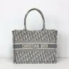 [Używany] Torba Tote Medium Białe Płótno Monogram Torba na Ramię - Doskonały #10SAHR1
