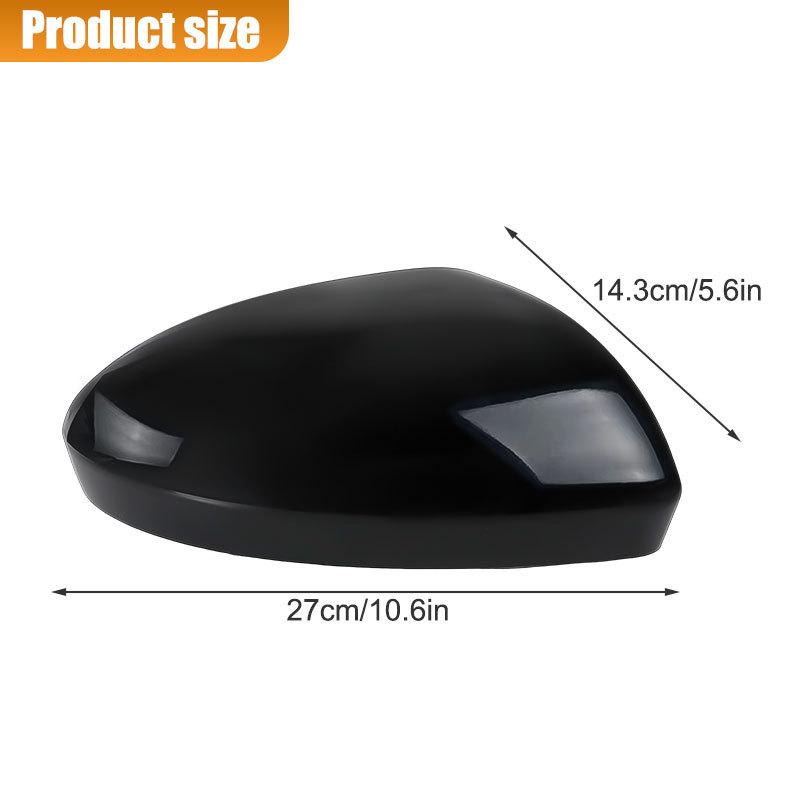 Glossy Black Left Right Exterior Rearview Mirror Cover Cap For Nissan Altima      2024 Door Wing Mirror Cap
