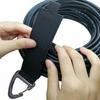 2PCS Heavy Duty Storage Strap High Density Braided Tape Hose Cable Storage Tie Down Dirt Buckle Velcro Tie Downs