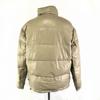 Penfield Durchgehender Reißverschluss Daunenjacke Herren L Beige 4 Taschen Logo Stickerei(GEBRAUCHT)