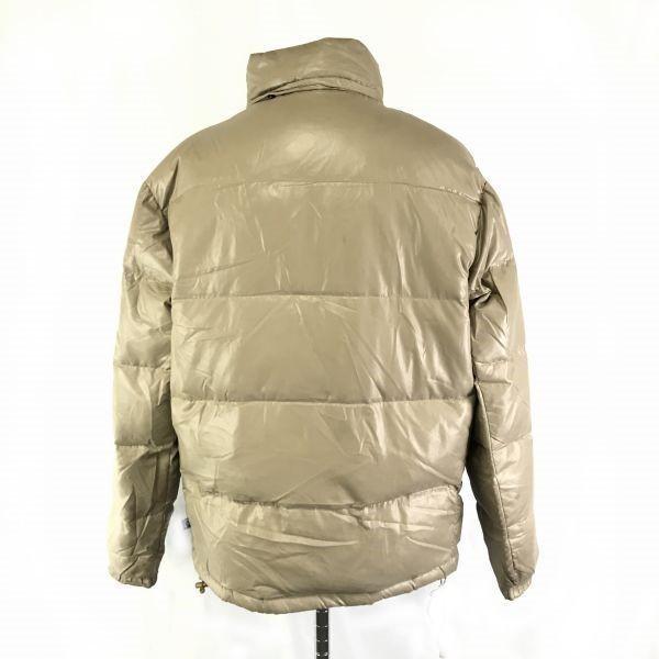 Penfield Durchgehender Reißverschluss Daunenjacke Herren L Beige 4 Taschen Logo Stickerei(GEBRAUCHT)