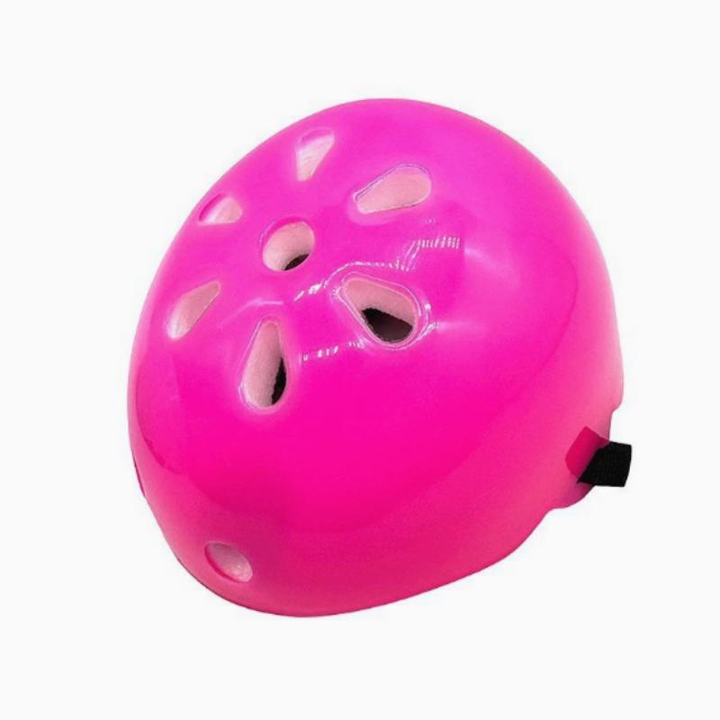 7pcs Childrens Skating Protective Gear Set with Wrist Guards Comfortable for Ice Skating Adventures pink