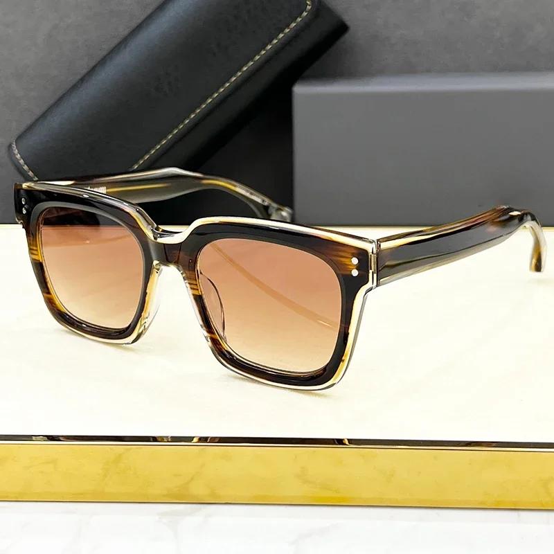 Acetate Vintage Retro Sunglasses Men Top Quality Retro Design Eyeglasses UV400 Outdoor Handmade Women Trendy SUN GLASSES