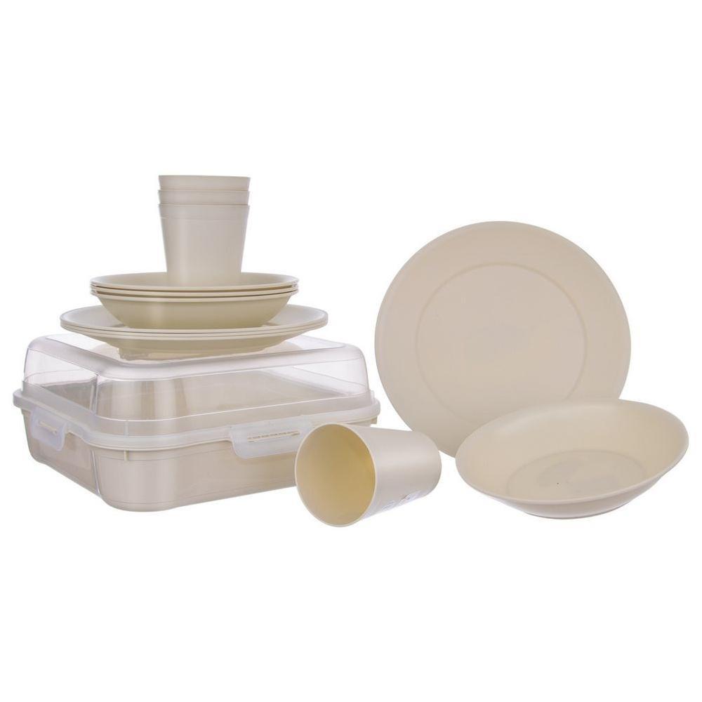 Plastic picnic set 13 pieces