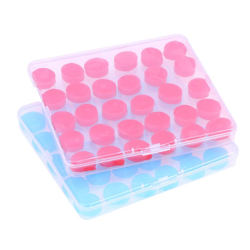30Pcs Silicone Ear Plugs Noise Reduction Sleep Anti Canceling Sound Insulation