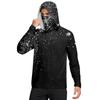 Men's Shirt With Mask Lightweight Long Sleeve Hooded Hiking Fishing Performance