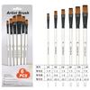 6 Pcs Draw Paint Brushes Set Kit Artist Paintbrush Round with Nylon Hair for Artist Acrylic Aquarelle Watercolor Face Painting