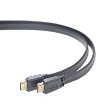 CABLU video GEMBIRD, HDMI (T) la HDMI (T), 1m, rezolutie maxima 4K (4096 x 2160) la 60 Hz, negru, "CC-HDMI4F-1M" (timbru verde 0.18 lei)