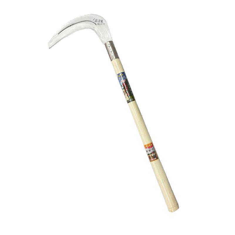 Manganese Steel Scythe: Durable Long-Handled Grass Cutting Knife for Agricultural Use