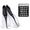Snorkeling Fins With Adjustable Straps Adults Scuba Diving Swimming Gear TPR PP Material