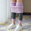 Customized Cloud Velvet Leggings for Women's Outer Wear, Velvet Thickened High-waisted Cotton Pants, Extra Thick Large-size Thermal Pants.