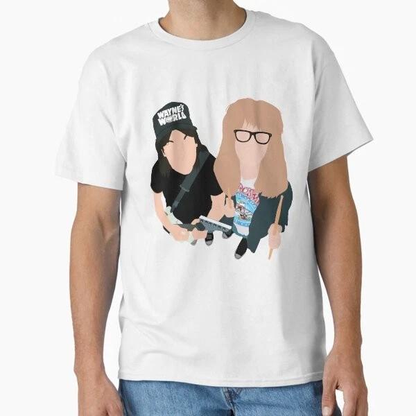 Secrets About Waynes World Classic Tshirt Made In Usaaus Tshirt S2xl S
