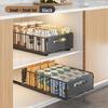Pull-Out Kitchen Organizer: Sliding Rack for Bowls, Dishes, Spices & Under Sink Storage
