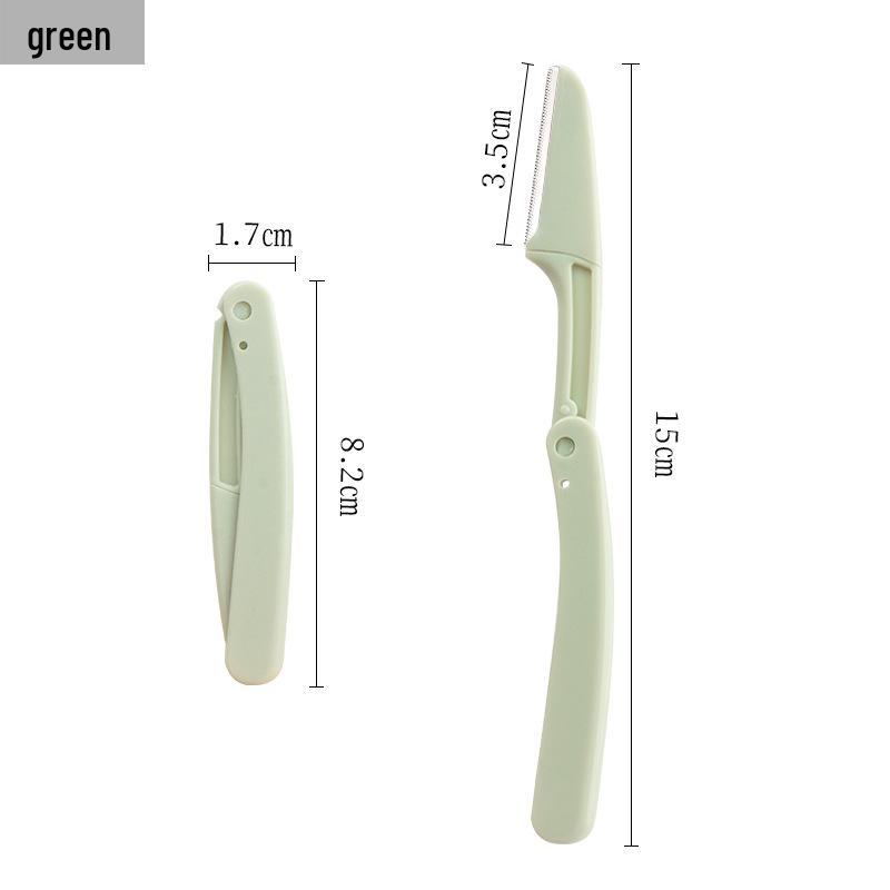 Folding Anti-Scratch Eyebrow Razor for Beginners - Daily Beauty Tool