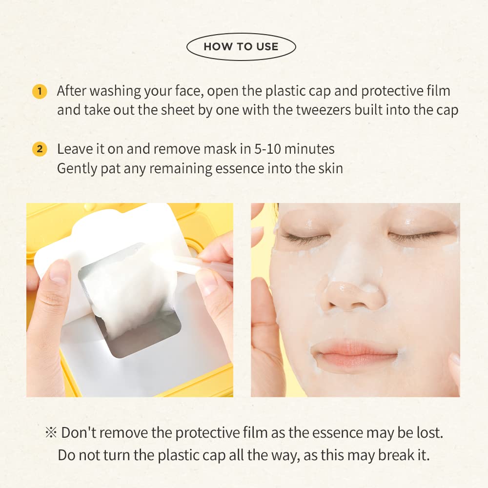 JMSOLUTION Disney Quick Routine Nourishing Honey Mask 30ea ORIGINAL STORE