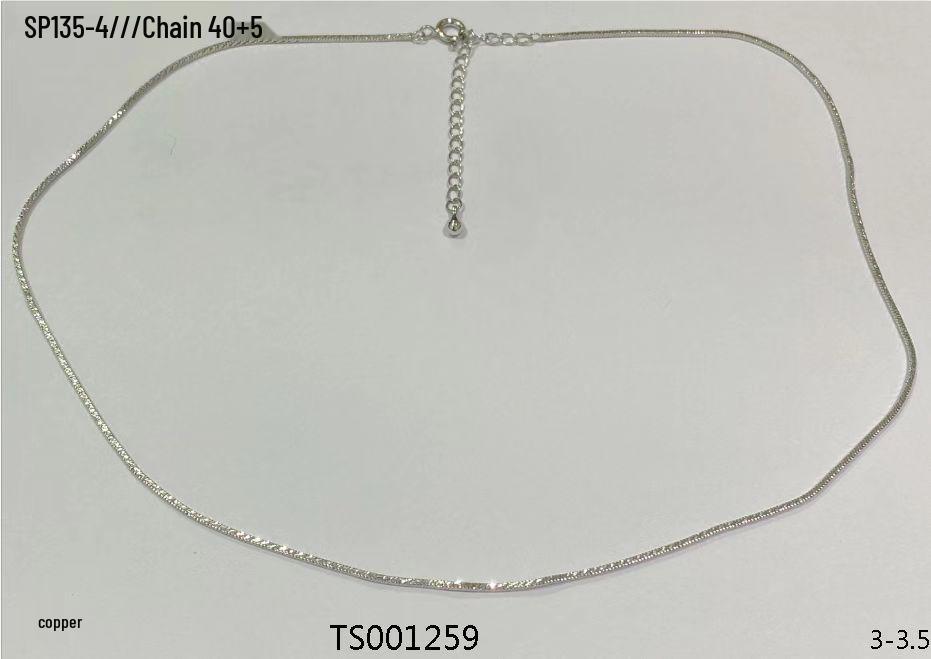 Gold-Plated Copper Snake Bone Chain: High-End, Non-Fading, Versatile, Fashion Collarbone Accessory 925 Silver