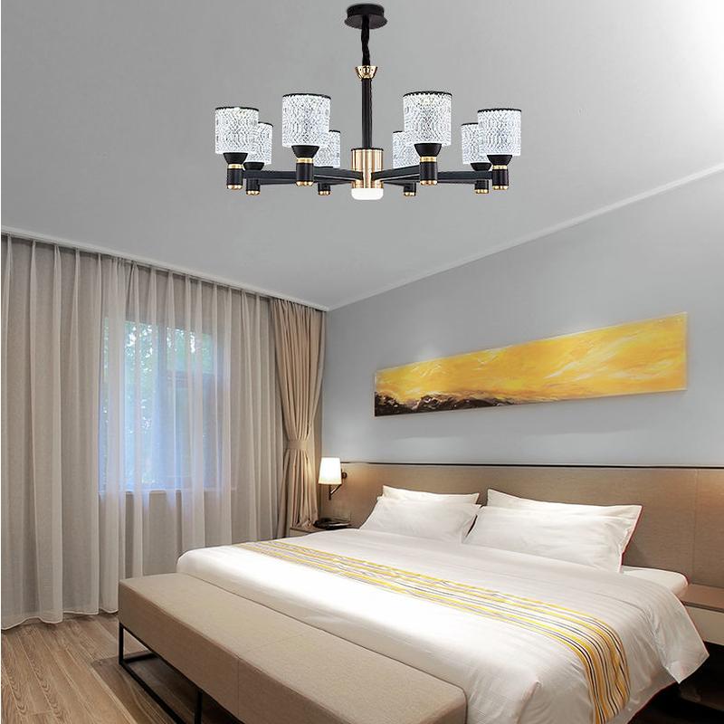 Lámpara nórdica moderna minimalista para sala de estar, lámpara de comedor, lámpara de dormitorio, iluminación atmosférica de lujo europea, iluminación para el hogar