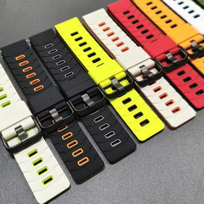 Silikon-Uhrenarmband für Garmin Venu 4 45mm 3 2 Sportarmband für Garmin Forerunner 570 47mm 255 265 Correa Armband 22mm Armband