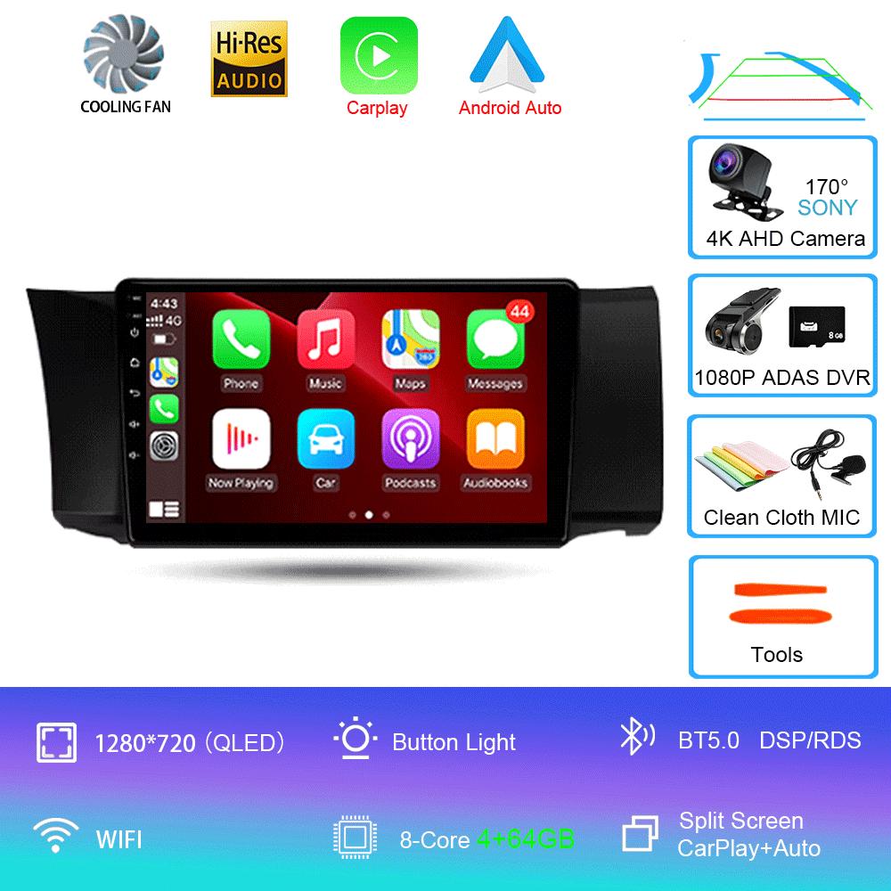 Android 14  Video Player Car  Radio For Toyota GT 86 for Subaru BRZ LHD 2012 - 2016 Player Multimedia Navigation Stereo GPS