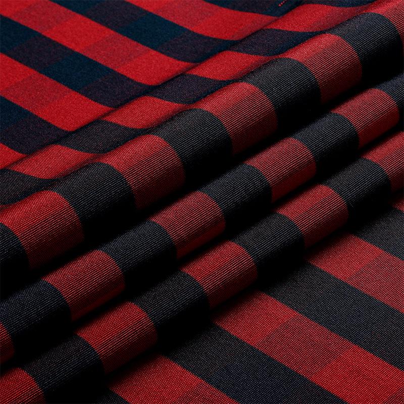 Kitchen Small Curtain Through Rod Curtain Door Curtain Lace Lace Curtain Plaid Short Curtain