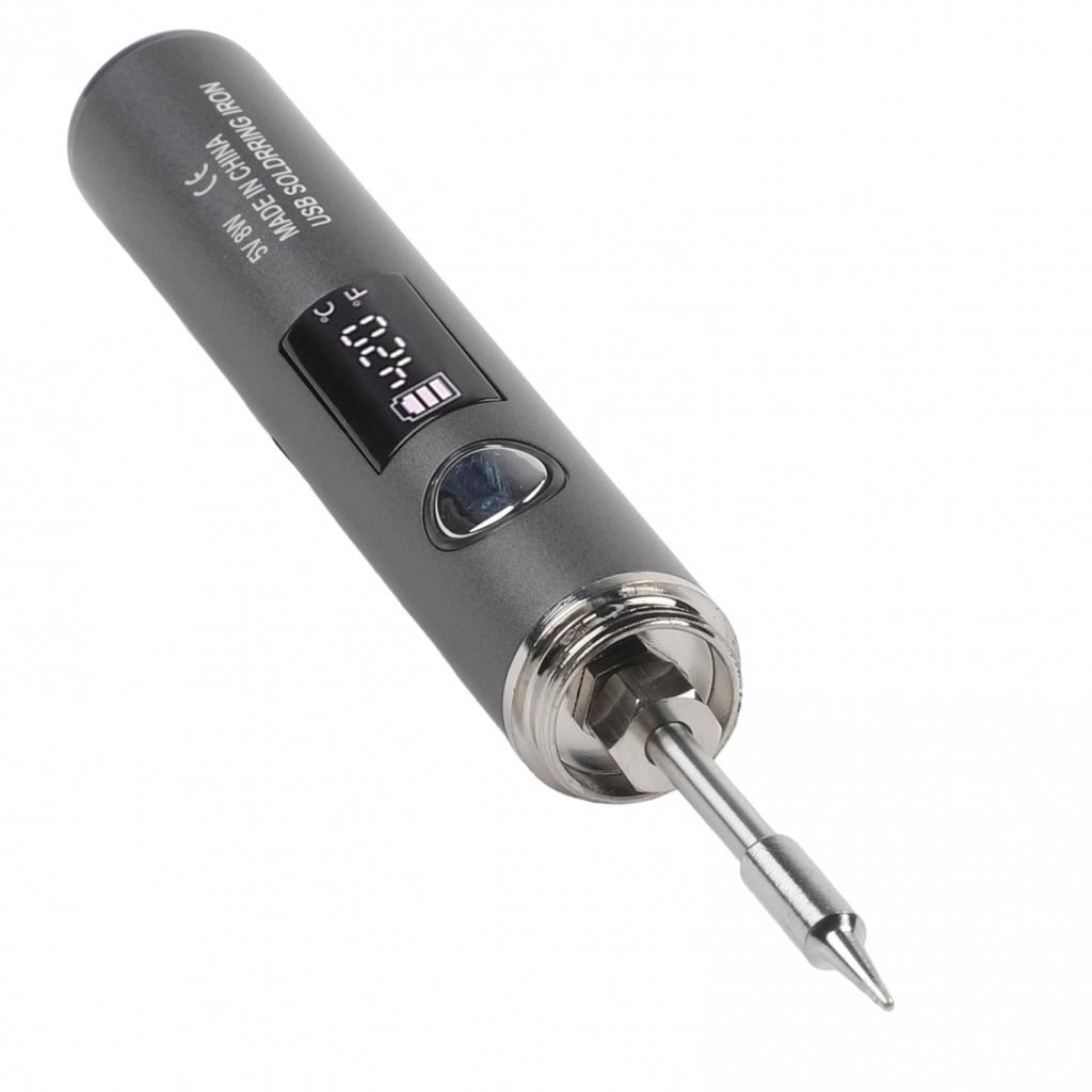 Cordless Soldering Iron USB Powered Soldering Kit Digital Display Soldering Iron