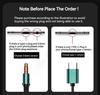 Kablet hodetelefon In-ear Type-c 3,5 mm øretelefon Øreklemme Med mikrofon Mikrofon Hodetelefoner Øredobber Sportshodesett For ledningskontroll og mikrofonanrop