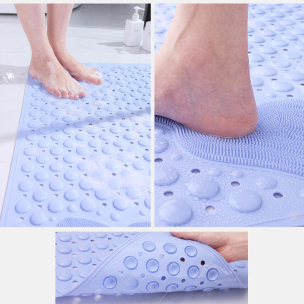 with Suction Cup Non-Slip Shower Mat 70*35cm Shower Pad New Bathroom Carpet  Bathroom