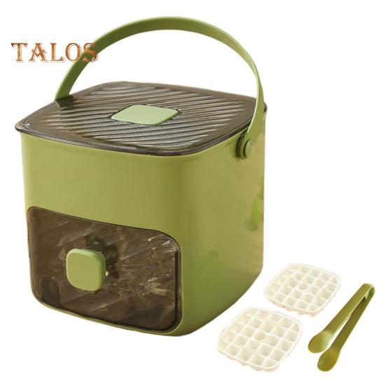 Tác na kostky ledu do mrazničky, koule, výrobník forem na led s víkem a košem, uvolnění jedním tlačítkem, kruhová forma na kostky ledu, kbelík na led na whisky koktejly