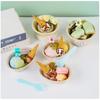 Disposable Pulp Ice Cream Bowls
