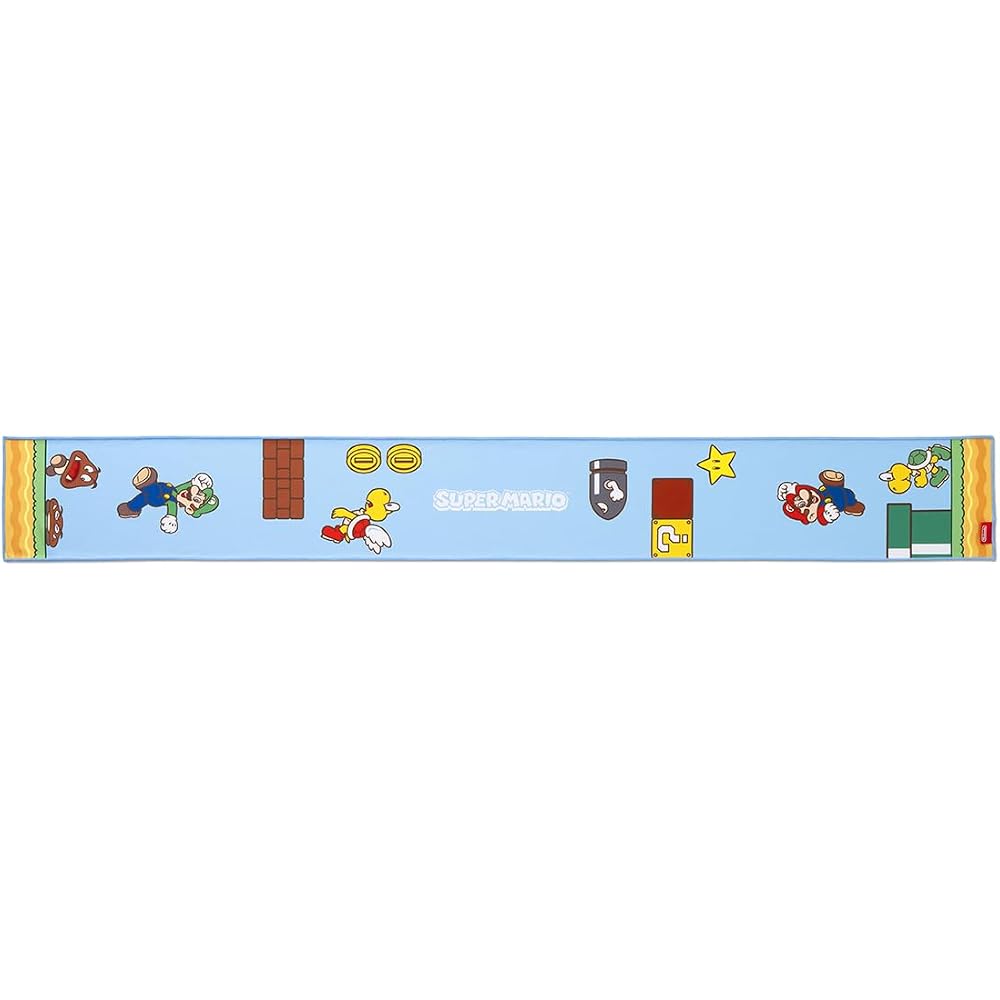 Super Mario Cool Towel & Pouch (Mario Characters)