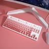 104 Keycaps Translucent Double-Shot PBT Keycaps Backlit ForCherry Mechanical Keyboard Hes 61 87 104 Compatible