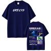Rapper Grecas Album Tour Graphic Tees Men Women Hiphop Tshirts Shortsleeved Casual pure Cotton Punk Casual Tshirts