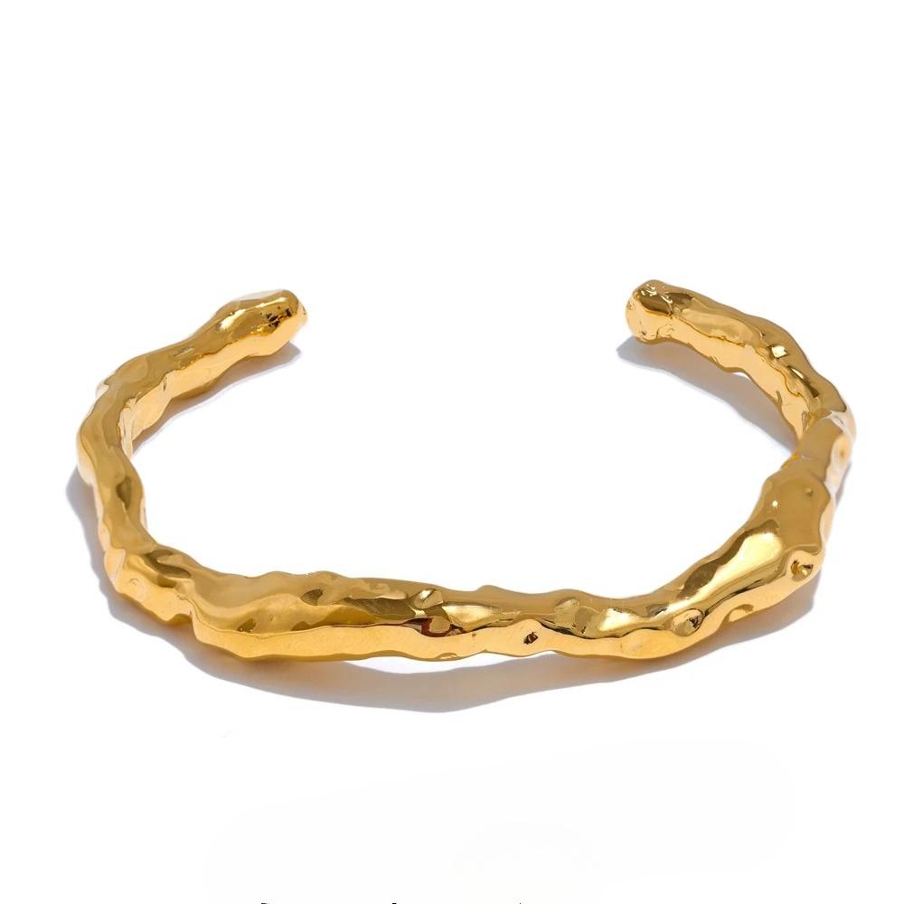 High Quality Rust Proof Hammer Shaped Cuff Bracelet, Personalized Jewelry with Minimalist Design, Versatile Jewelry for Self Wearing/gift Giving.