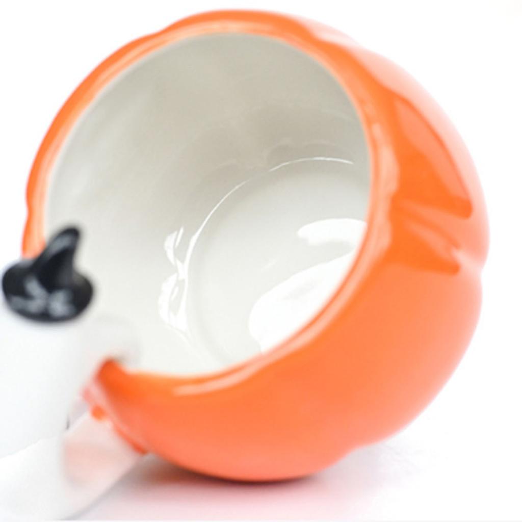 Halloween Mug Pumpkin Mug Theme Party Gift Ceramic Mug Fun Mug Gift Suitable For Children Women Men