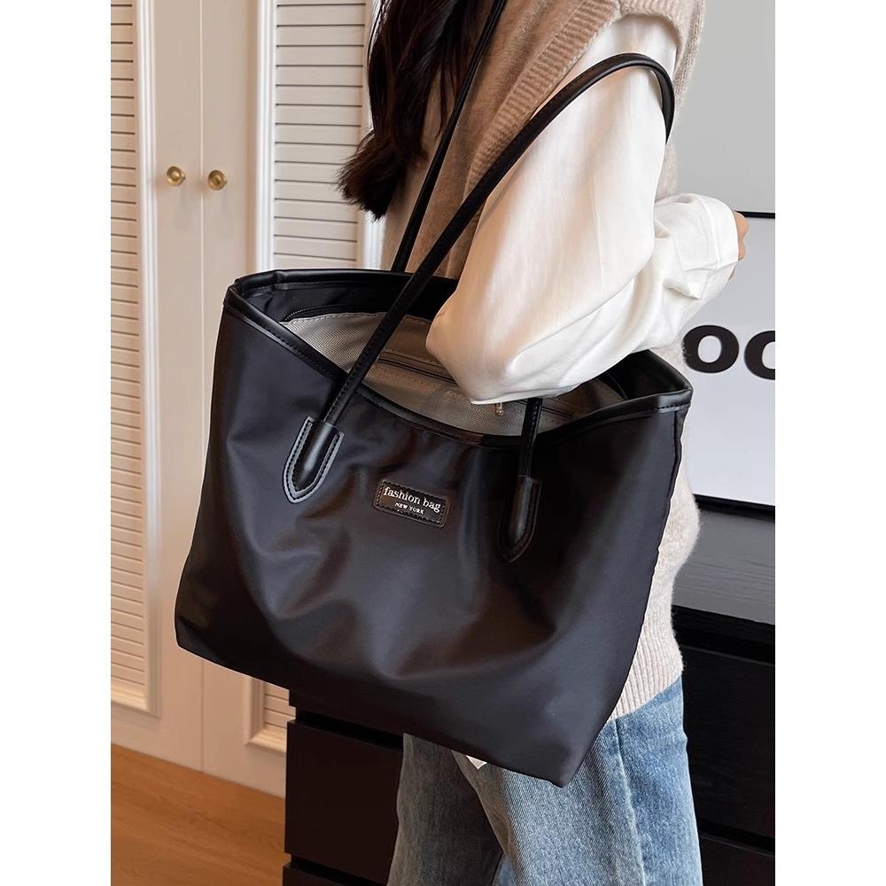 Customized bags Women's large-capacity tote bags New commuter fashion large bags Portable shoulder bags Oxford butote bags